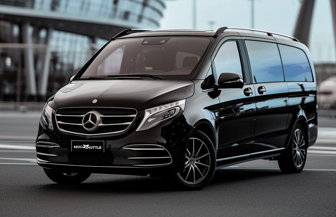 Mercedes-Benz V-Klasse für Transfers vom Flughafen München