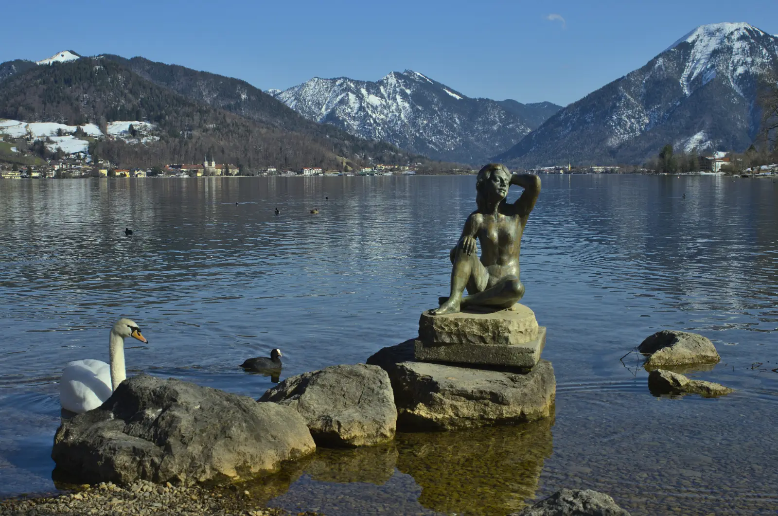 Blick über den Tegernsee